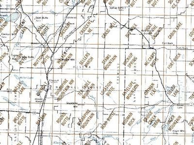 Crescent Area 1:24K USGS Topo Maps