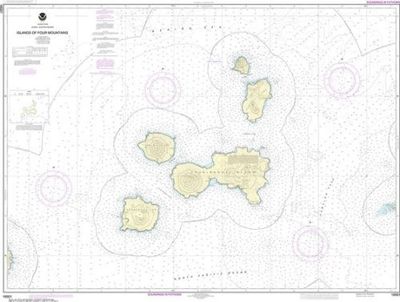 Nautical Chart 16501 - Islands of Four Mountains, Aleutians