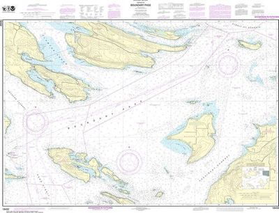NOAA Chart 18432 Boundary Pass NOAA