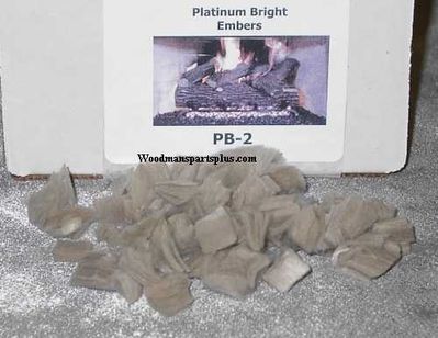 Platinum Bright Fireplace Enhancement Kit