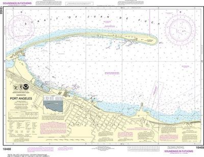 NOAA Nautical Chart 18468 Port Angeles