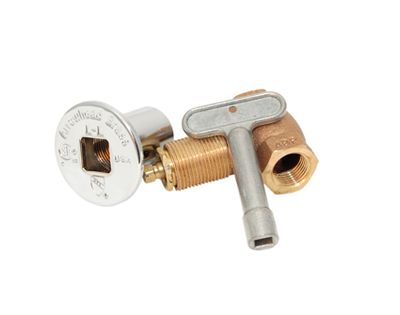 Safety Gas Line Valve with Key 