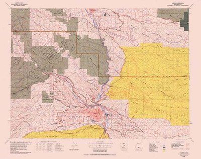 Yakima, 1:100,000 USGS Map