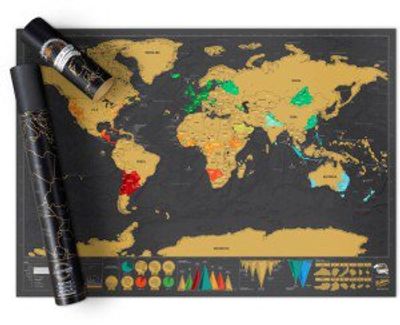 World Scratch Map Deluxe Edition