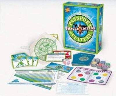 Passport to Culture Educational Board Game Travel Edition