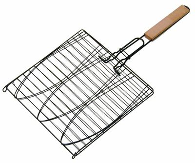 Gas Grill Cooking Fish Basket