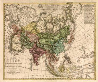 Antique Map of Asia 1805