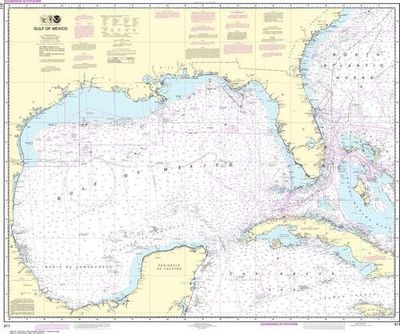Nautical Chart 411 Gulf Of Mexico
