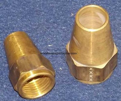 Gas Fitting, Long Flare Nut