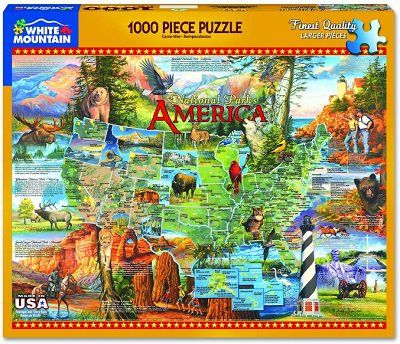 National Parks Jigsaq Puzzle 1000 Pieces