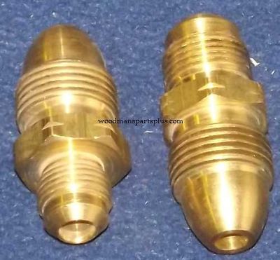 Gas Fitting, Brass POL Flare Connectors