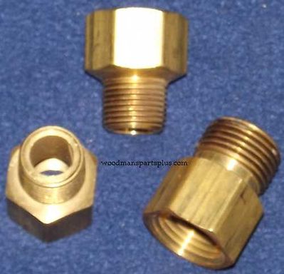 Gas Fitting, Female to Male Adapter