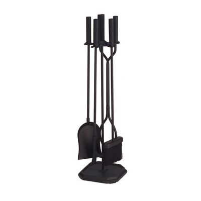 Neoclassic Fireplace Tool Set - Square Base