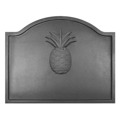 Fireplace Cast Iron Fireback - Pineapple