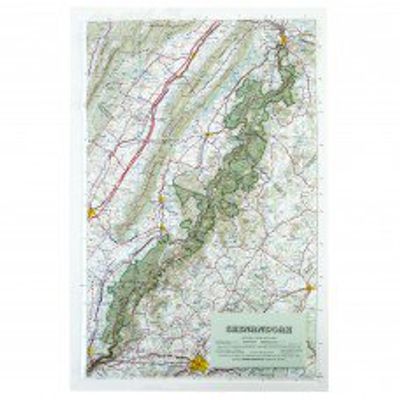 Shenandoah National Park Raised Relief Map