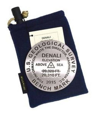 Denali Benchmark Medallion