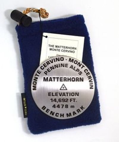 Matterhorn Benchmark Medallion