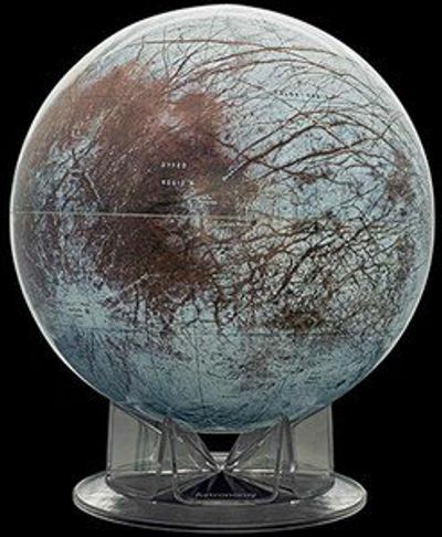 Europa Jupiter Satellite 12 Inch Desktop Globe