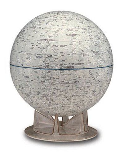 Moon Desktop Globe 12"