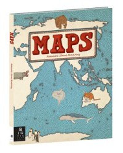 Maps Illustrated Kids Atlas Hardcover Book