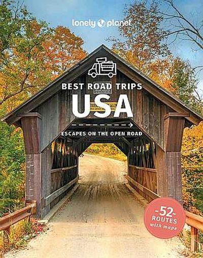 USA Best Road Trips Travel Guide by Lonely Planet - Cover