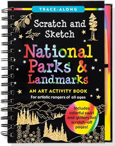 National Parks Scratch n Sketch