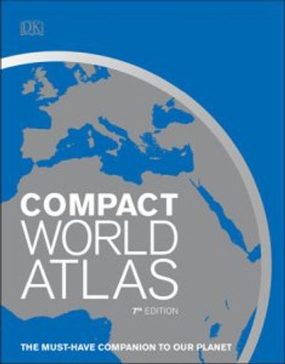 DK Compact World Atlas Paperback Large Print