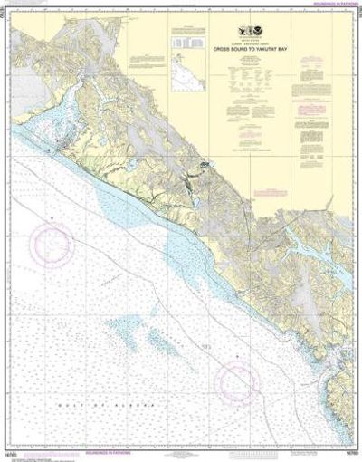 Nautical Chart 16760 - Cross Sound to Yakutat Bay
