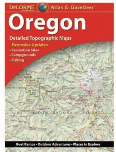 Oregon Atlas & Gazetteer by DeLorme