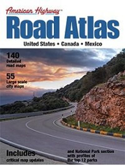US Road Atlas - Small - by America Highway