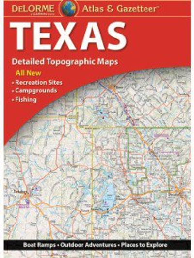 Texas DeLorme Atlas and Gazetteer