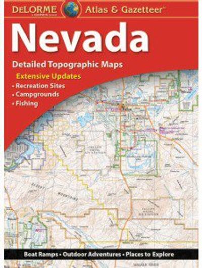 Nevada DeLorme Atlas and Gazetteer