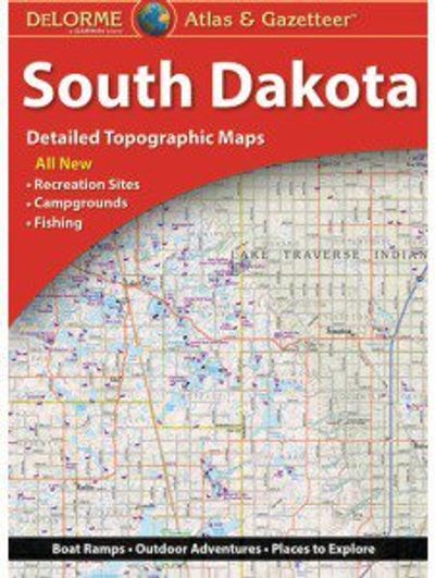 South Dakota DeLorme Atlas and Gazetteer
