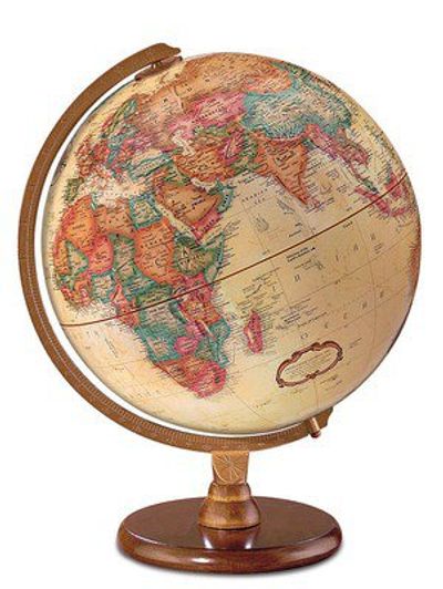 Hastings World Globe 12"