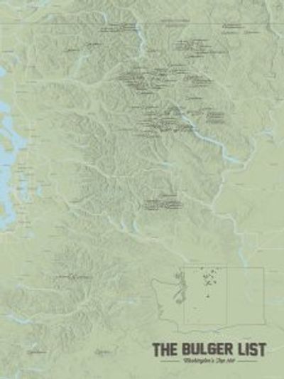 Washington Bulger List Map by Best Maps Ever