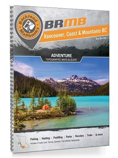 Vancouver Coastal Mtns SW British Columbia Mapbook by Mussio