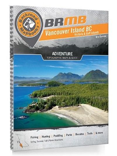 Vancouver Island Backroad MapBook by Mussio