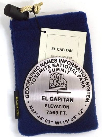 El Capitan Benchmark Survey Medallion