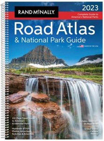 Road Atlas USA 2023 (National Park Guide) l Rand McNally