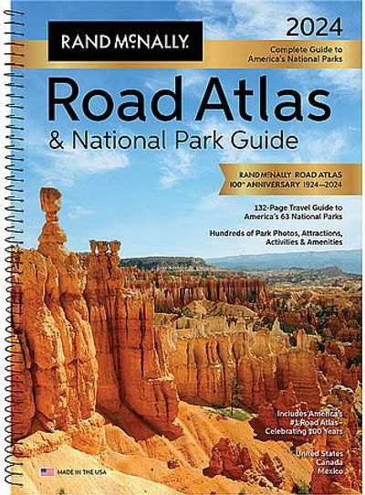 United States Road Atlas and National Park Guide Atlas by Rand McNally