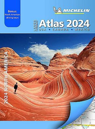 2024 Road Atlas by Michelin for North America - Large Format