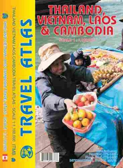 Thailand, Vietnam, Laos & Cambodia Road Atlas by ITM