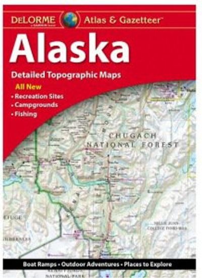 Alaska Atlas & Gazetteer by DeLorme