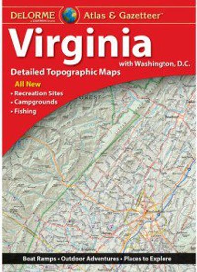Virginia Atlas & Gazetteer by DeLorme