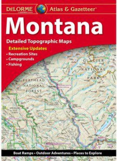 Montana DeLorme Atlas and Gazetteer