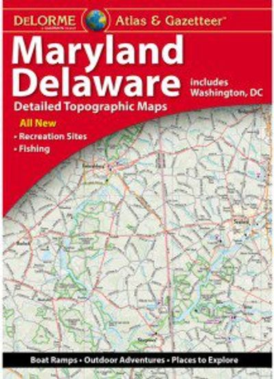 Maryland and Delaware DeLorme Atlas and Gazetteer