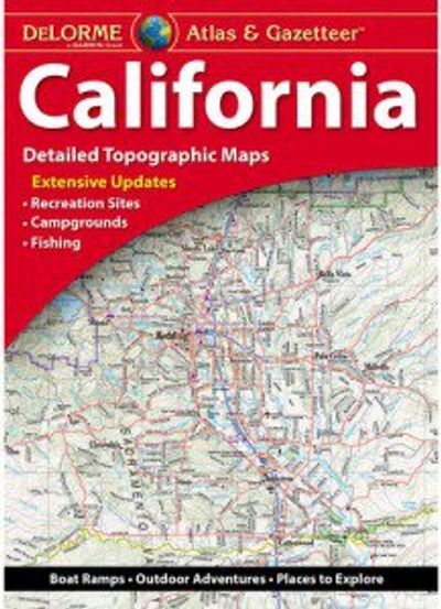 California Atlas & Gazetteer by DeLorme