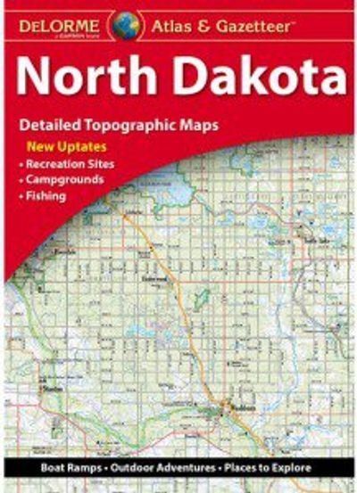 North Dakota DeLorme Atlas and Gazetteer