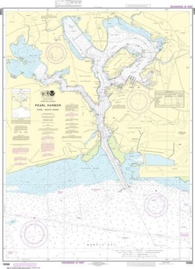 Nautical Chart 19366 Pearl Harbor NOAA