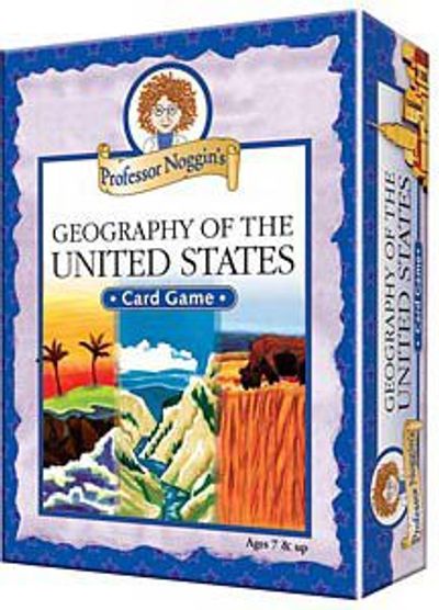 Professor Noggin's Geography of the US Trivia Cards